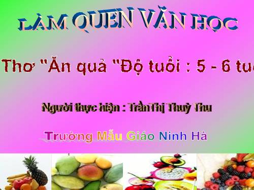 Làm quen van học