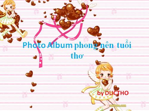 Photo Album phong nên tuổi thơ 2