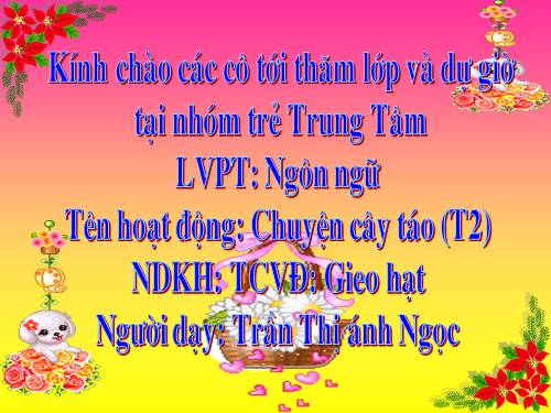 chuyen Cay Tao nha tre 25-36 thang An Khang