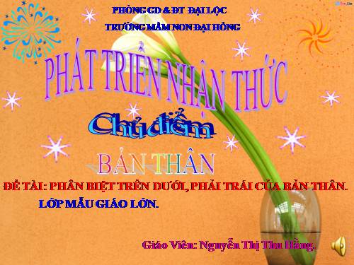 phát triển nhận thức