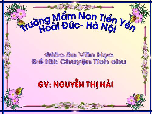 GAVH: Tich chu