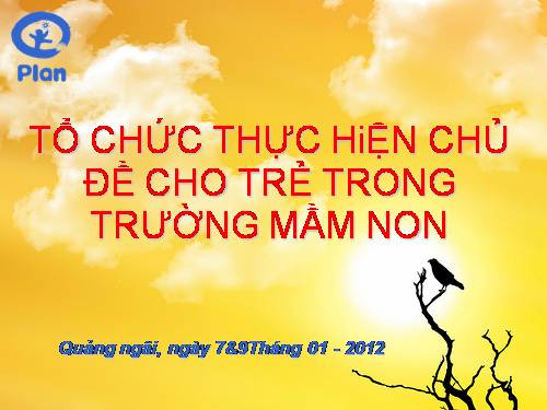 Hướng thực hiện chủ đề