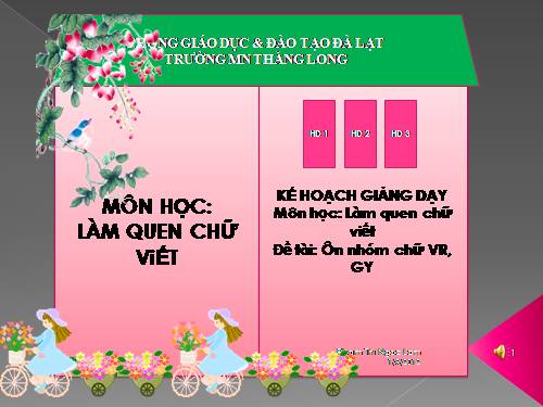 Làm quen chữ viết