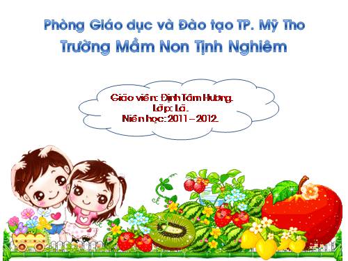 CHỮ CÁI DỄ THƯƠNG