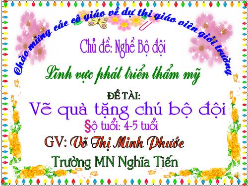 ve qua tang chu bo doi