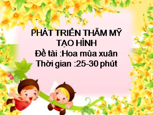 ve hoa mua xuan