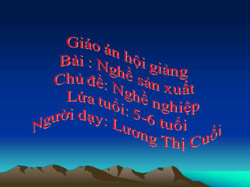 nghe nghiep