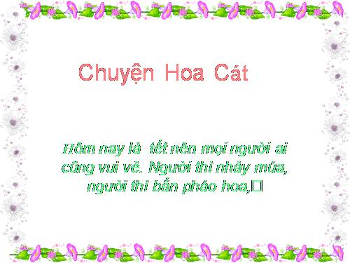 chuyện Hoa cát