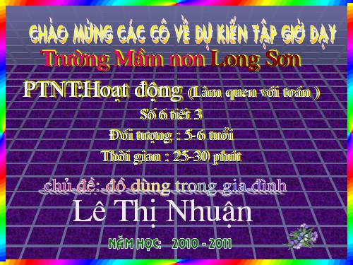 Số 6 tiết 3