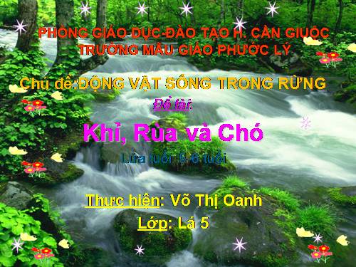 Khỉ rùa và chó