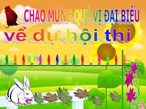 Hội thi văn nghệ cho cô và bé