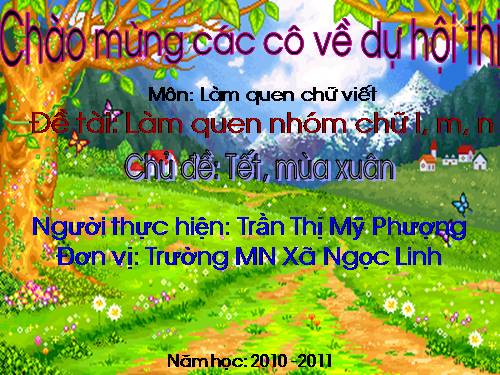 Bài thi soạn đạt giải nhì cấp tỉnh