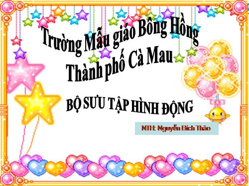 BỘ SƯU TẬP HÌNH ĐỘNG