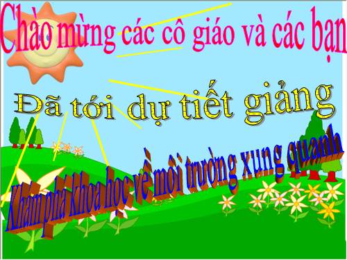 giao an kham pha moi truong xung quanh