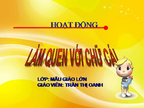 GIÁO ÁN ĐIỆN TỬ OANH