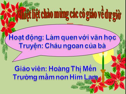 Làm quen chữ Viết