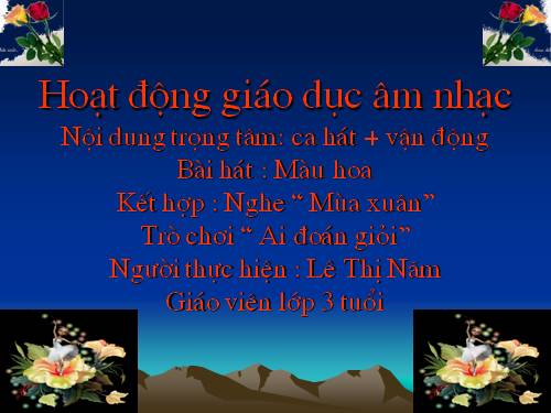 Am nhac: Mau hoa