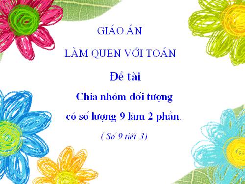 Toán số 9