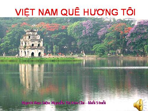 Chủ đề Quê Hương- Đề tài : Việt nam quê hương tôi