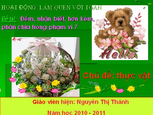 Số 7 dễ thương