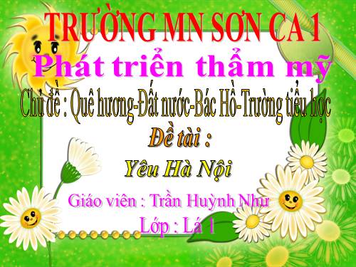 PTTM : Yêu Hà Nội