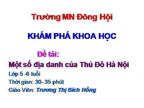 thủ đô Hà Nội