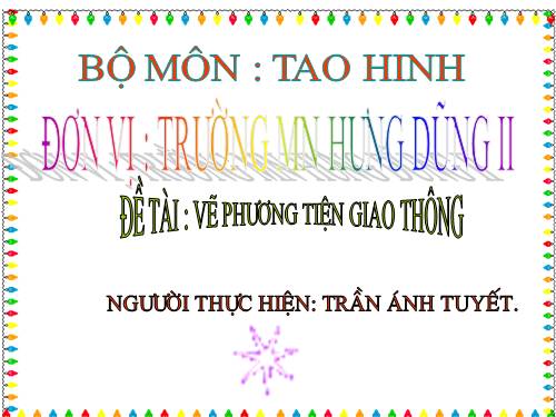 tao hinh