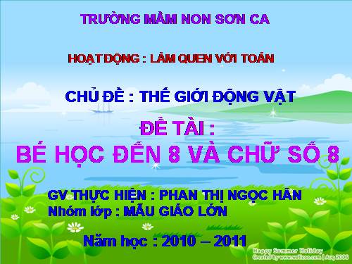 SỐ 8