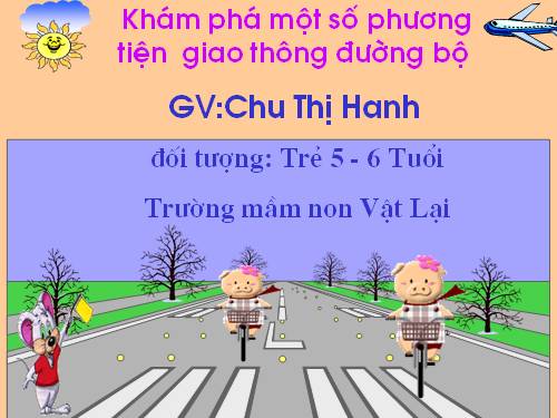 tim hieu giao thong duong bo