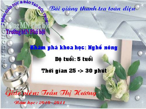 kham pha nghe nong