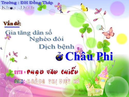 Các vấn đề Châu Phi