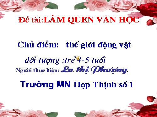 truyện gà trống và vịt