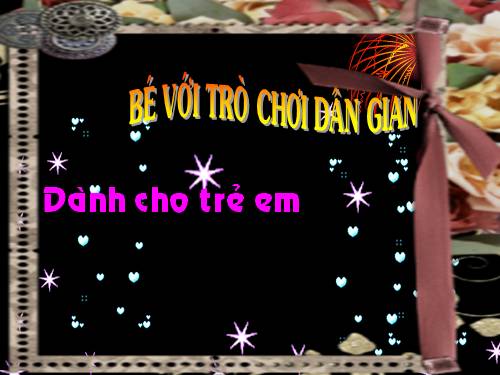 Trò chơi dân gian