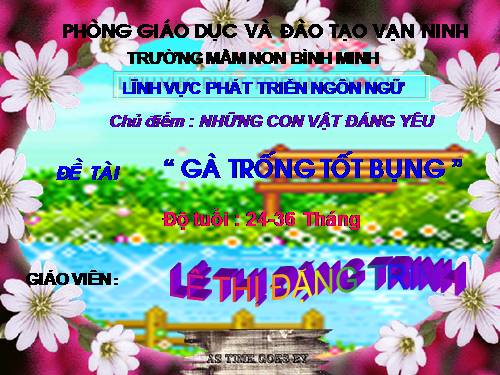 kể chuyện gà trống giúp bạn