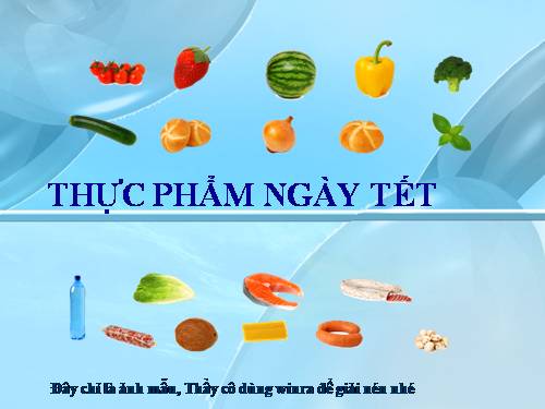 Thực phẩm ngày tết