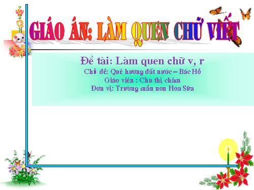 lam quen chu cai v-r