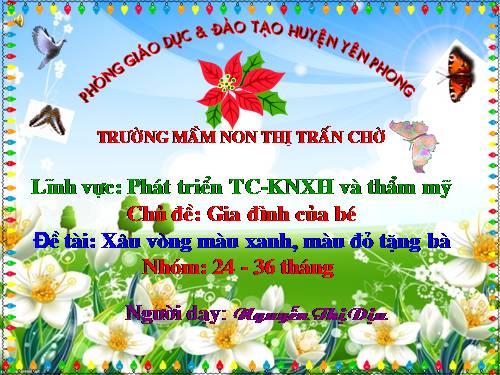 Xau vong mau xanh mau do Nt