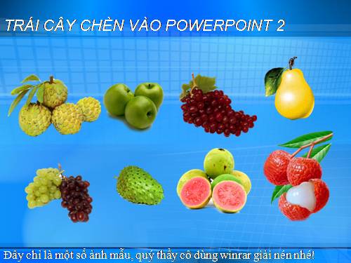 Quả-chèn vào Powerpoint 2