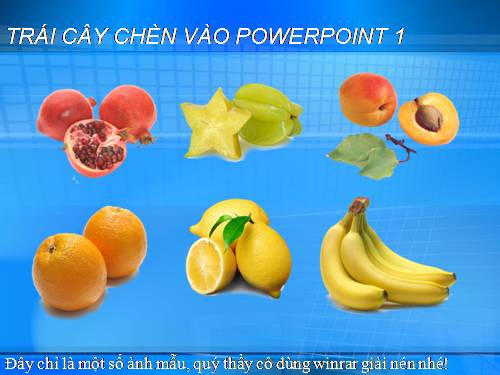 Quả-chèn vào Powerpoint 1