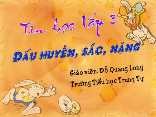 giao trinh lop 3