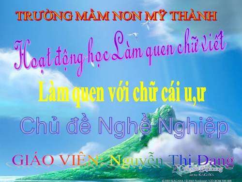 LAM QUEN VOI CHU CAI U­ ,U