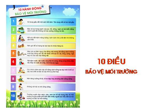 Bảo vệ môi trường