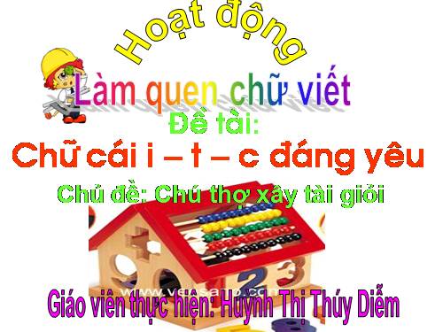 Chữ cái i-t-c