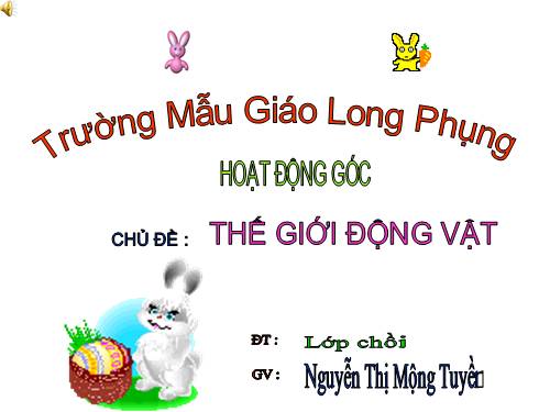 HOAT ĐỘNG GÓC