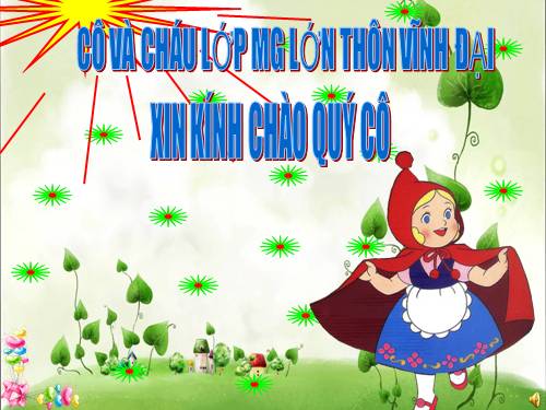 Chủ đề: Thực vật: Bé và Hoa