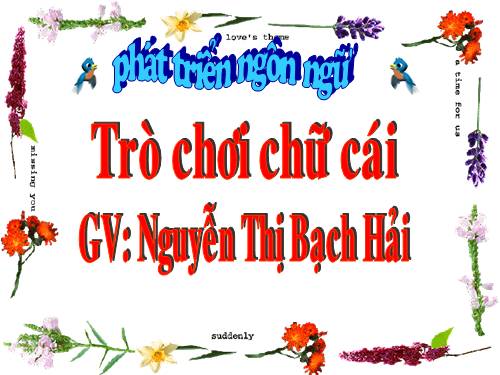 tro choi chu cai. nguyen thi Bach Hai