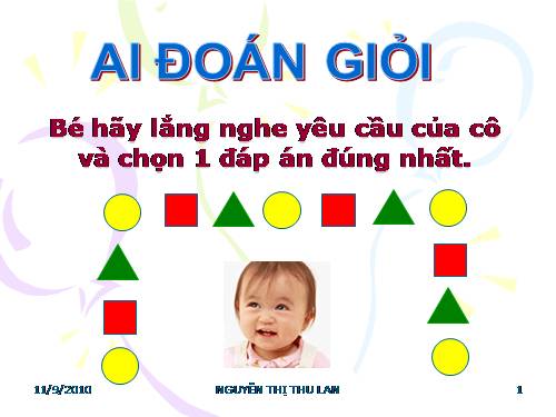 Trò chơi: ai đoán giỏi