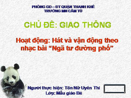 Em di qua nga tu duong pho