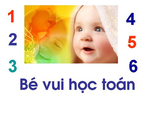 Bé học chia nhóm số lượng 6 thành 2 phần