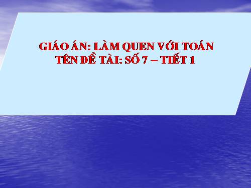 Số 7